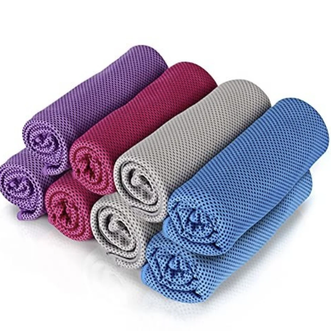 Custom Logo Cool Towel Summer Breathable SportsTowel Quick Dry Instant Cooling Cold Ice Microfiber Sport Towel