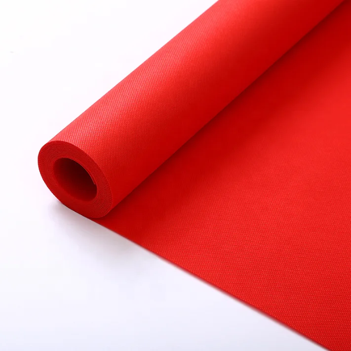 Environmentally friendly recycled polyester spunbonded non-woven shopping bags recycled materials are not woven make cloth rolls