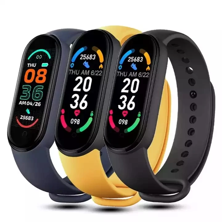 M6 Smart Bracelet Watches Men Women Smart Watch Heart Rate Fitness Tracking Sports Bracelet For Apple Xiaomi Android Smartwatch