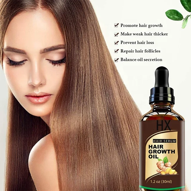 Natural Herbal Organic Private Label Custom hair Loss Care regrowth treatment products Hair Growth Oil
