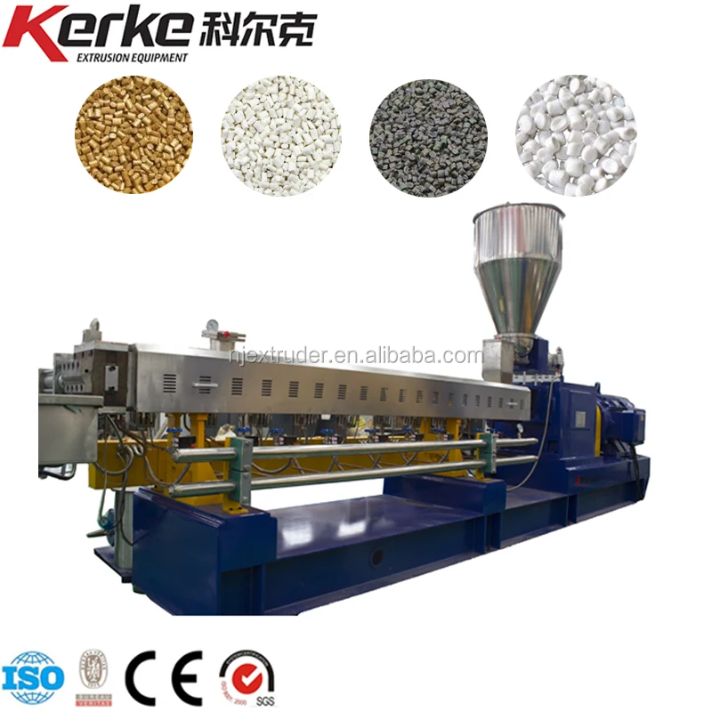 Twin Screw Extruder Pellet Manufacturer Nylon Glass Fiber Extruder Machine Low Selling Price
