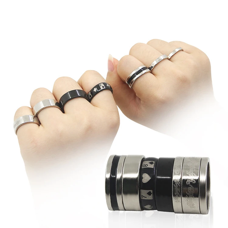 New Arrival Super Strong Magnetic Pk Ring Magic Tricks Magic Magnetic Rings For Magician Magic Show Prop