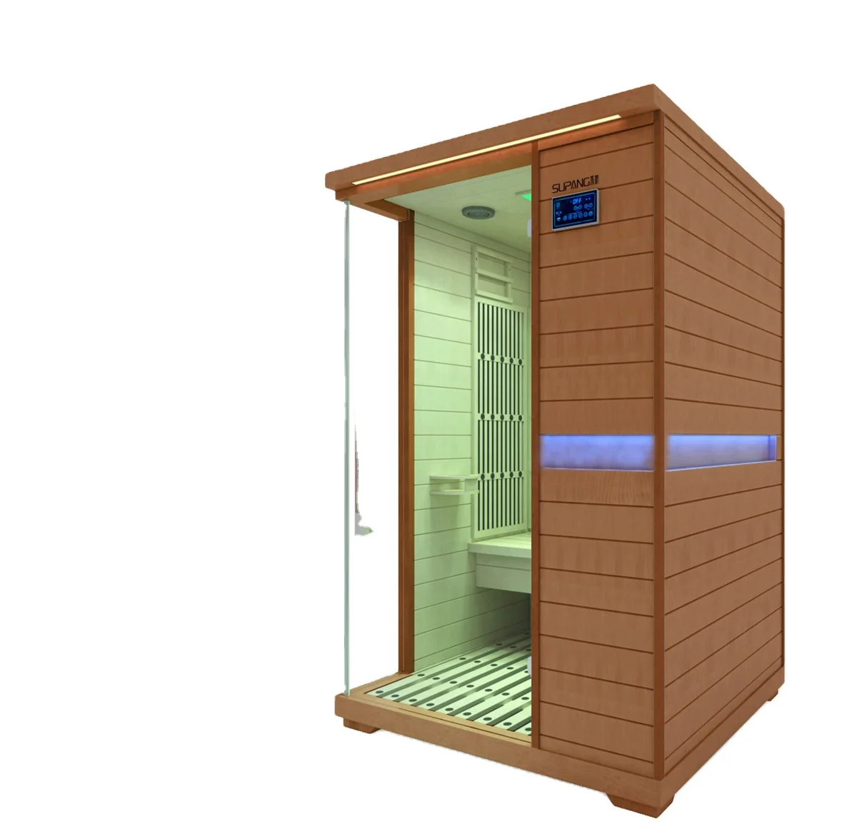 Sale of 2022 new high-tech indoor dry steam double red cedar steam sauna far infrared sauna room