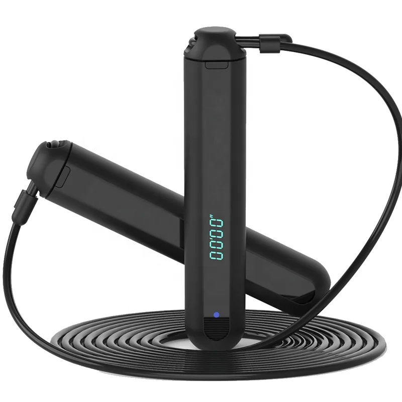 APP Tracking Digital Heavy Weighted Speed Smart Skipping Jump Rope with Custom Logo with Counter