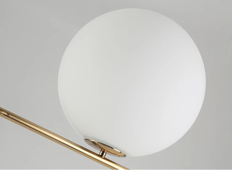 
Cheap New Brightness simple style glass ball E14 floor lamp 