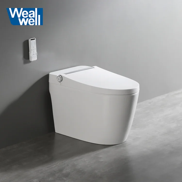 2021 Economical  automatic flushing toilet 110V for bathroom toilet  motion sensor smart toilet Bidet