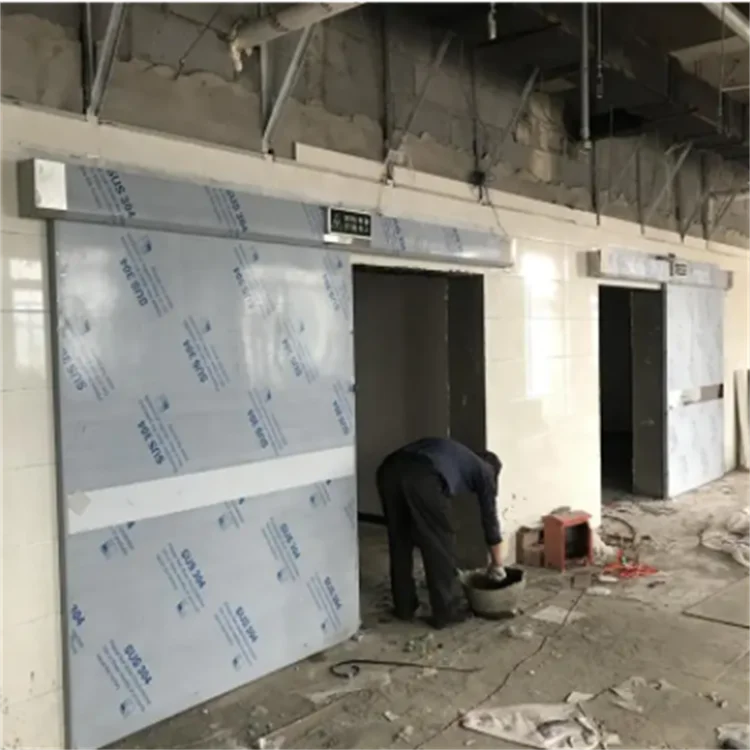 Wholesale custom steel door hospital translation door price is reasonable