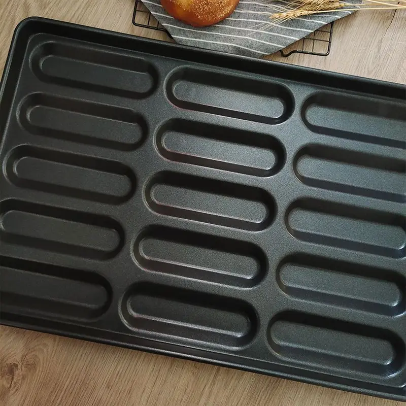Hot Sale Industrial Hotdog Bun Pan / Hot Dog Baking Tray