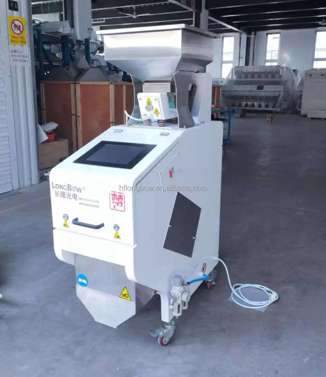 Professional High Technology Small Rice Sorter Machine Corn Wheat Grain Beans Color Sorter Coffee Bean Color Selector