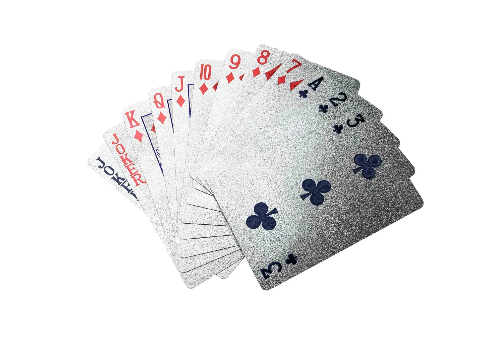 Custom Play Fun Party Game Poker Card Playing Cards Card Game Board Game Custom Printing Waterproof decks gold black blue red