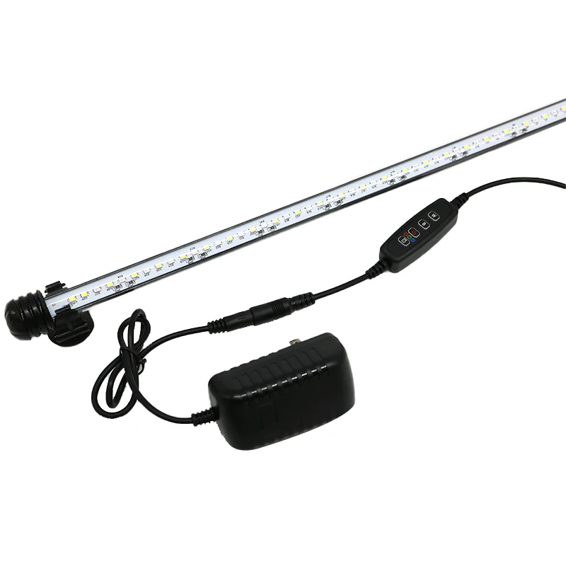 Fish Tank Light with Timer Auto  White & Blue LED Light for Aquarium