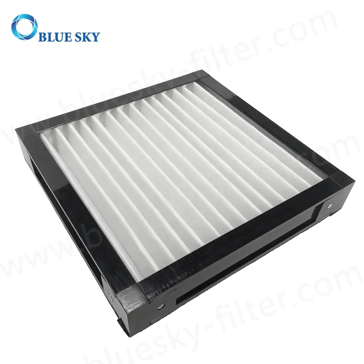 290x290x50mm Customized Plastic Frame and Cotton Media Filters for Air Purifier Replacement Parts