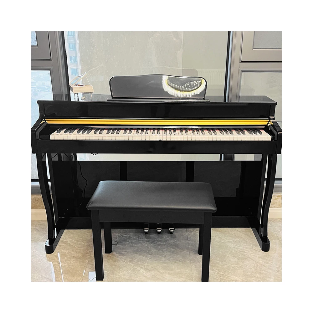 Best Christmas Gift 88-Key Piano Portable Multifunctional Electronic Piano Keyboard