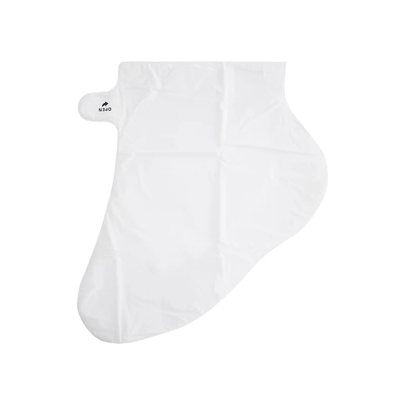  OEM Green Tea Foot Peel Mask Socks White Soft Feet Nourishing Dead Skin Removal Exfoliating