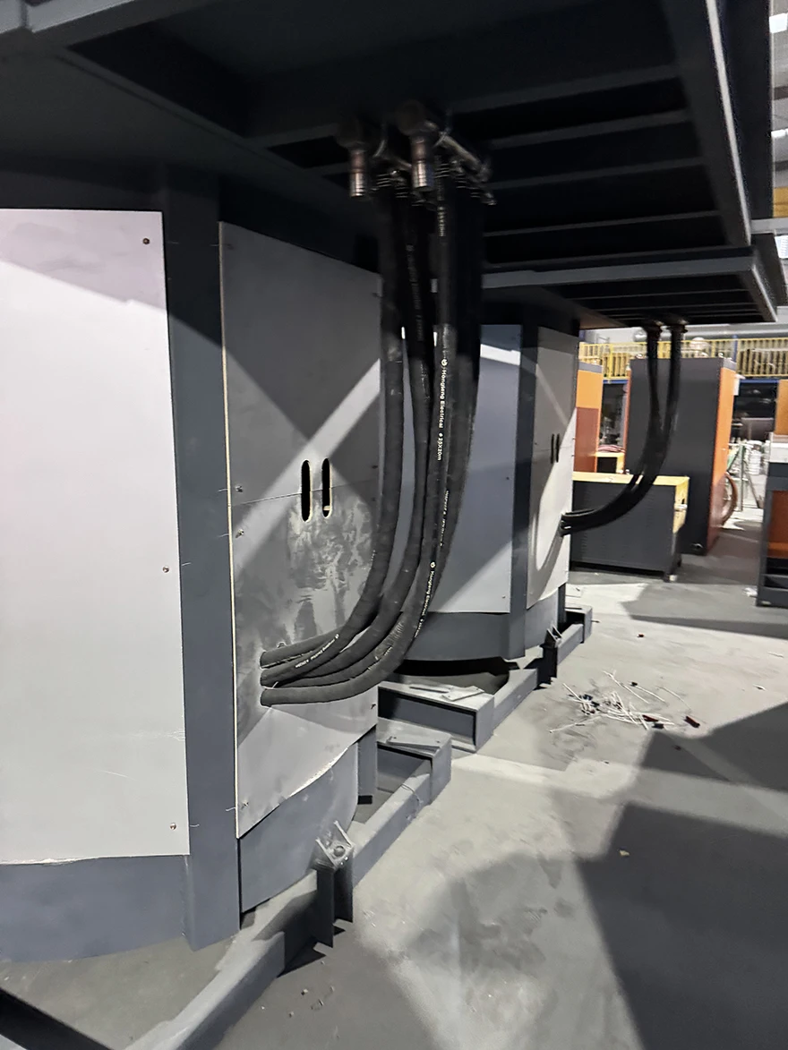 Wholesale Price Igbt Induction Heating Furnace 700Kg Melting Furnace 7 Ton Induction Furnace