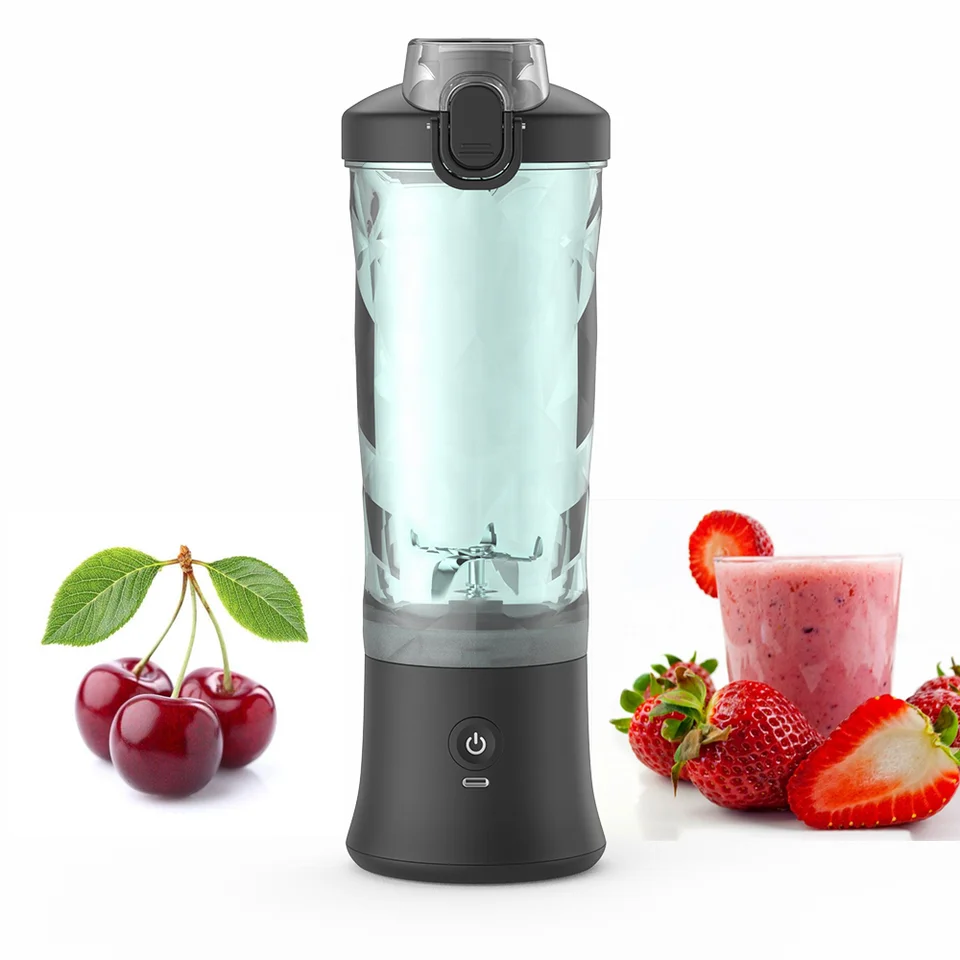 600ML protein shaker electric Rechargeable Waterproof Hand Blender Powder Blender Machine Portable USB Blender With Drink Lid