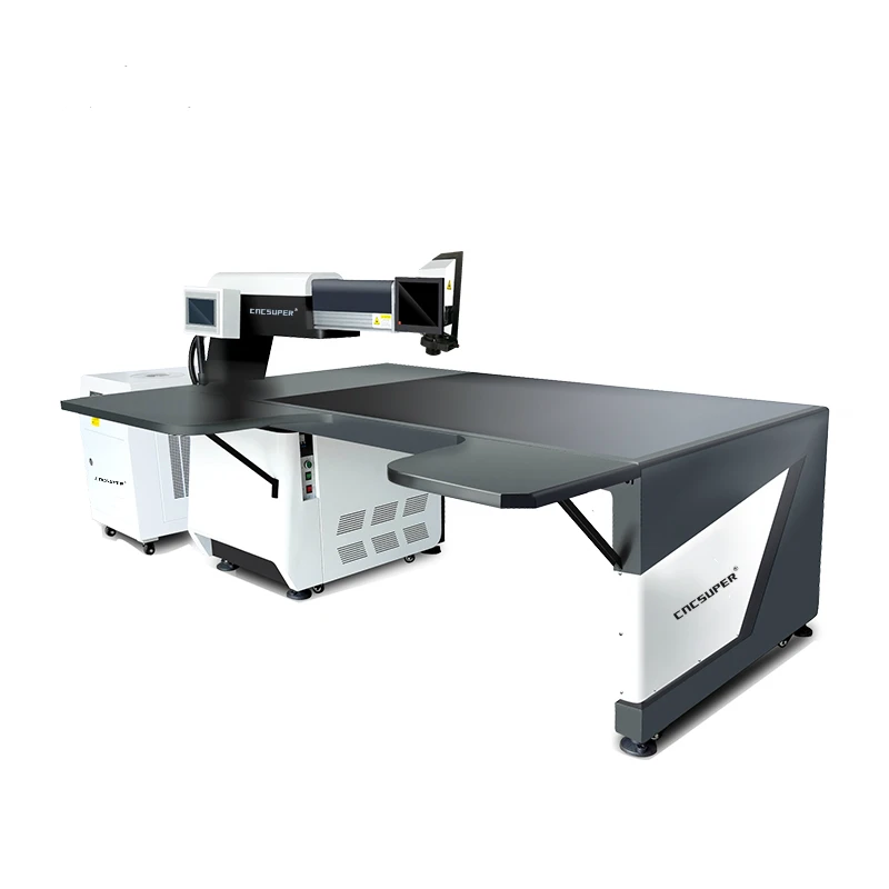 High Quality Advertising Signs And Industrial 500W Automatic YAG Aluminum Fiber Laser Welding Machine Price for Metal Welder