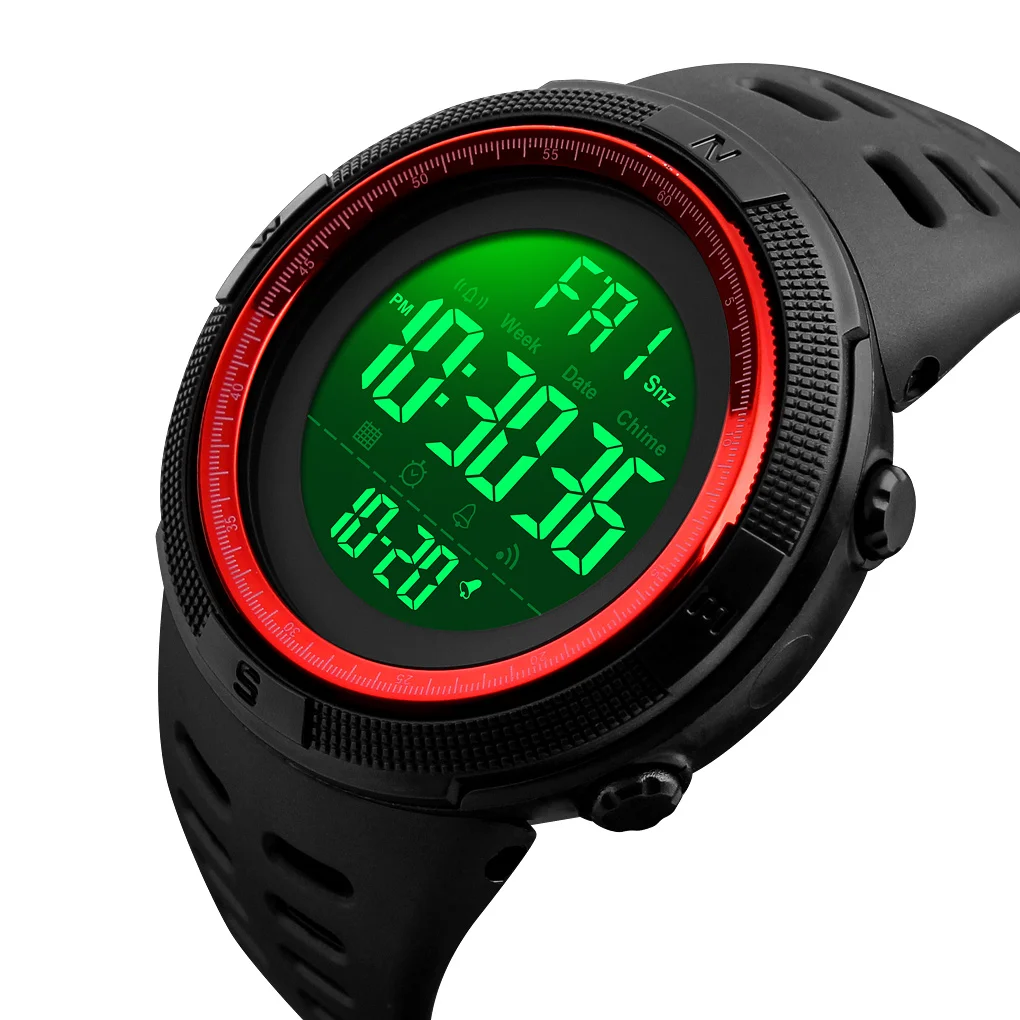 Skmei 1251 reloj deportivo mens wrist watches provete label digital sport watch for men