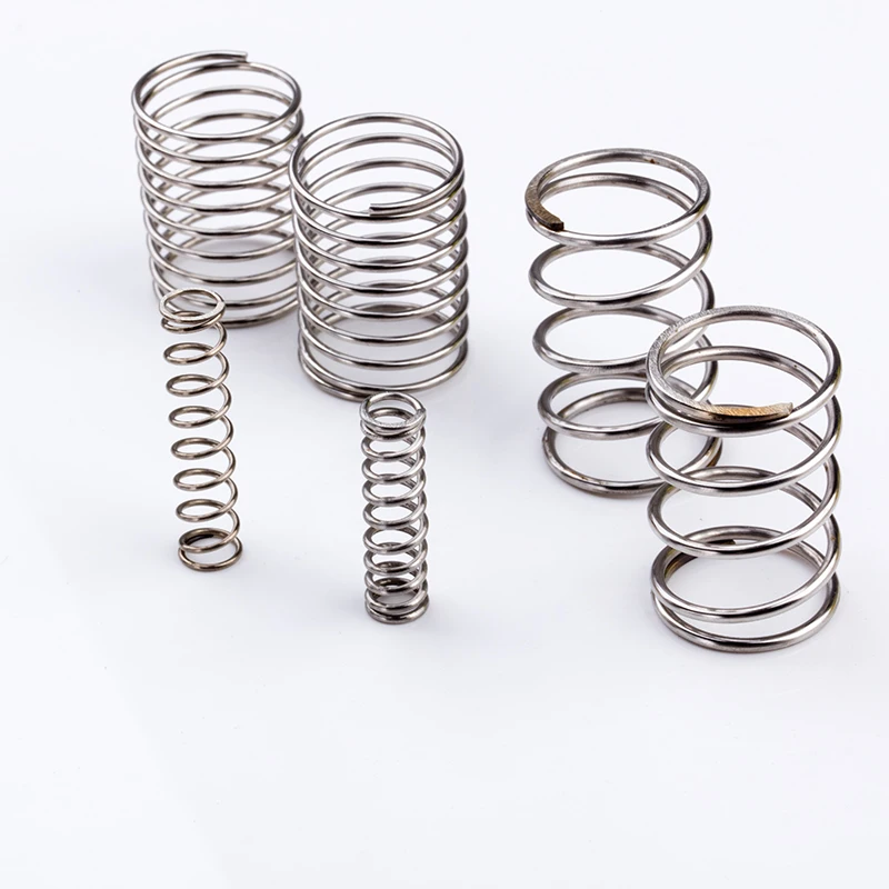 Natural Color Stainless Steel Spring 0.1-20mm Compression Coil
