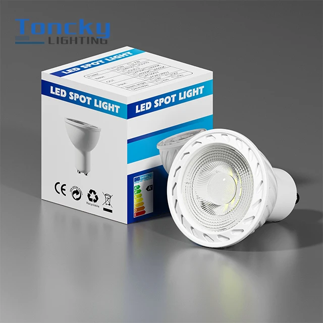 5W 7W spotlight led gu10 dimmable anti glare module track light fixture gu10 mr16 led bulb