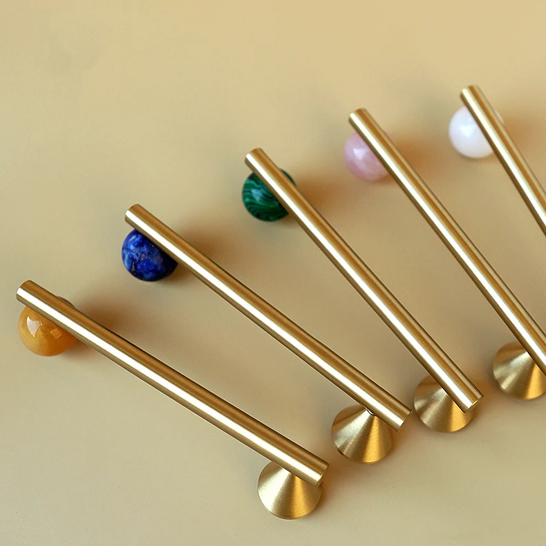 Натуральный обувь с украшением в виде кристаллов латунь мебельные ручки дверные и для кухонный шкаф выдвижными ящиками Тянет домашний декор