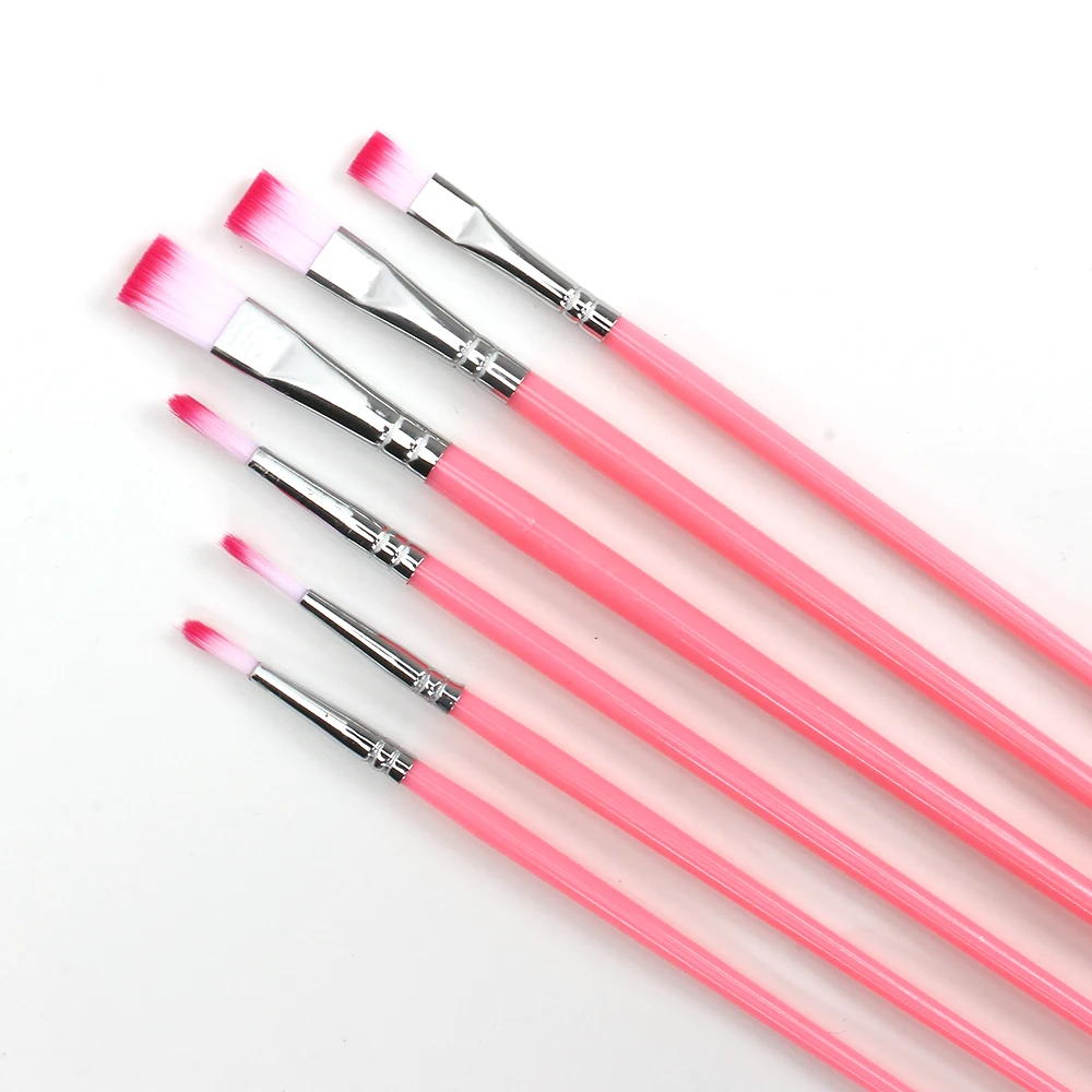 Opeth Art Paint Brushes 6pcs Set Nylon Hair Acrylic Oil Brush For Beginners and Professionals Brushes