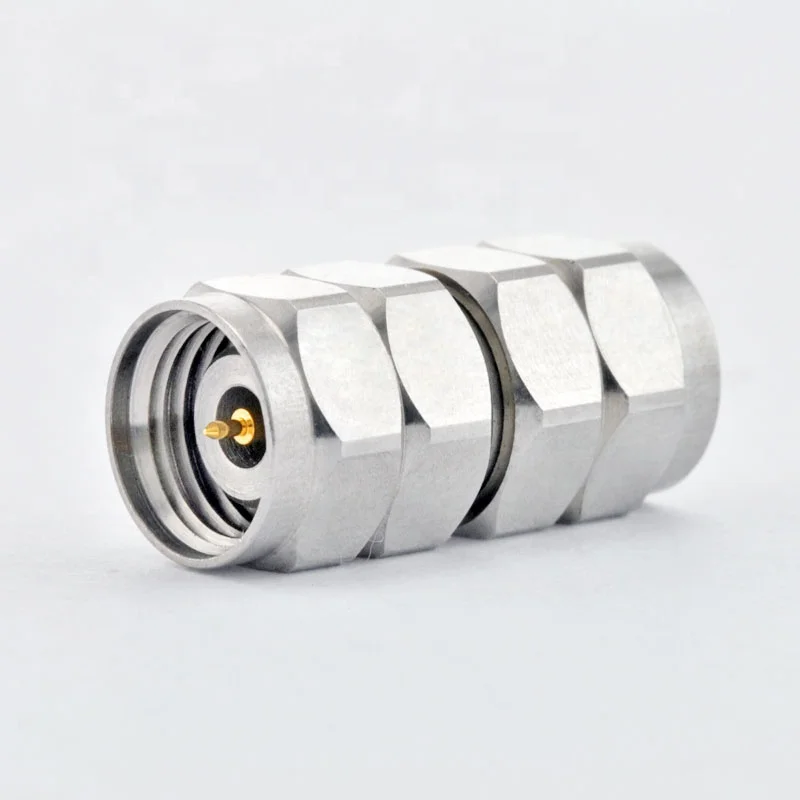 2.4mm Male Plug to 2.4mm Male Plug Precision adapter DC to 50GHz 303 Stainless steel