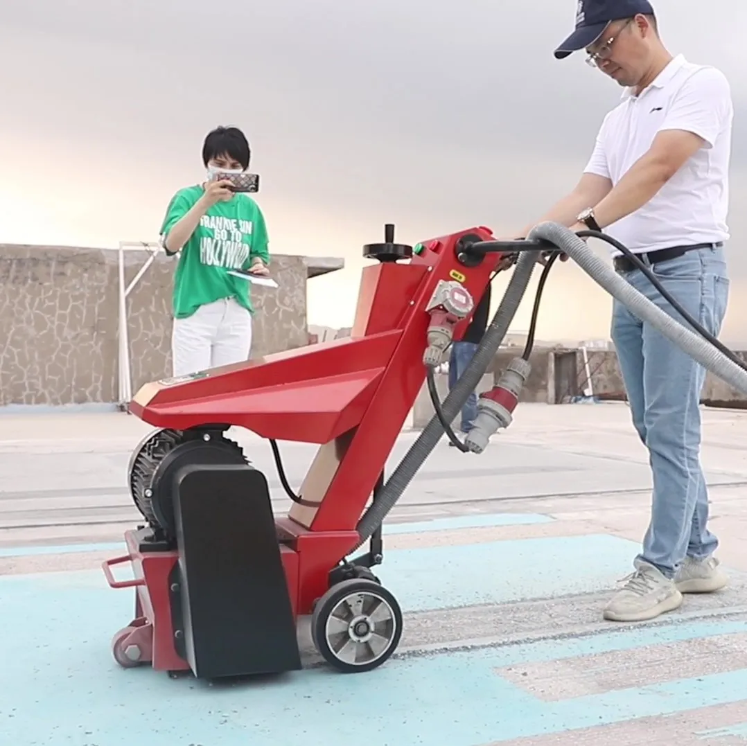 Hand Pushed Milling Machine/ Concrete Floor Scarifier Machine For Road Construction