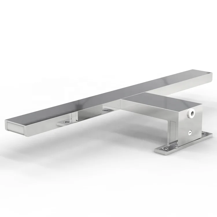 
Indoor Modern portable leaner led light up bathroom mirrors wall light 