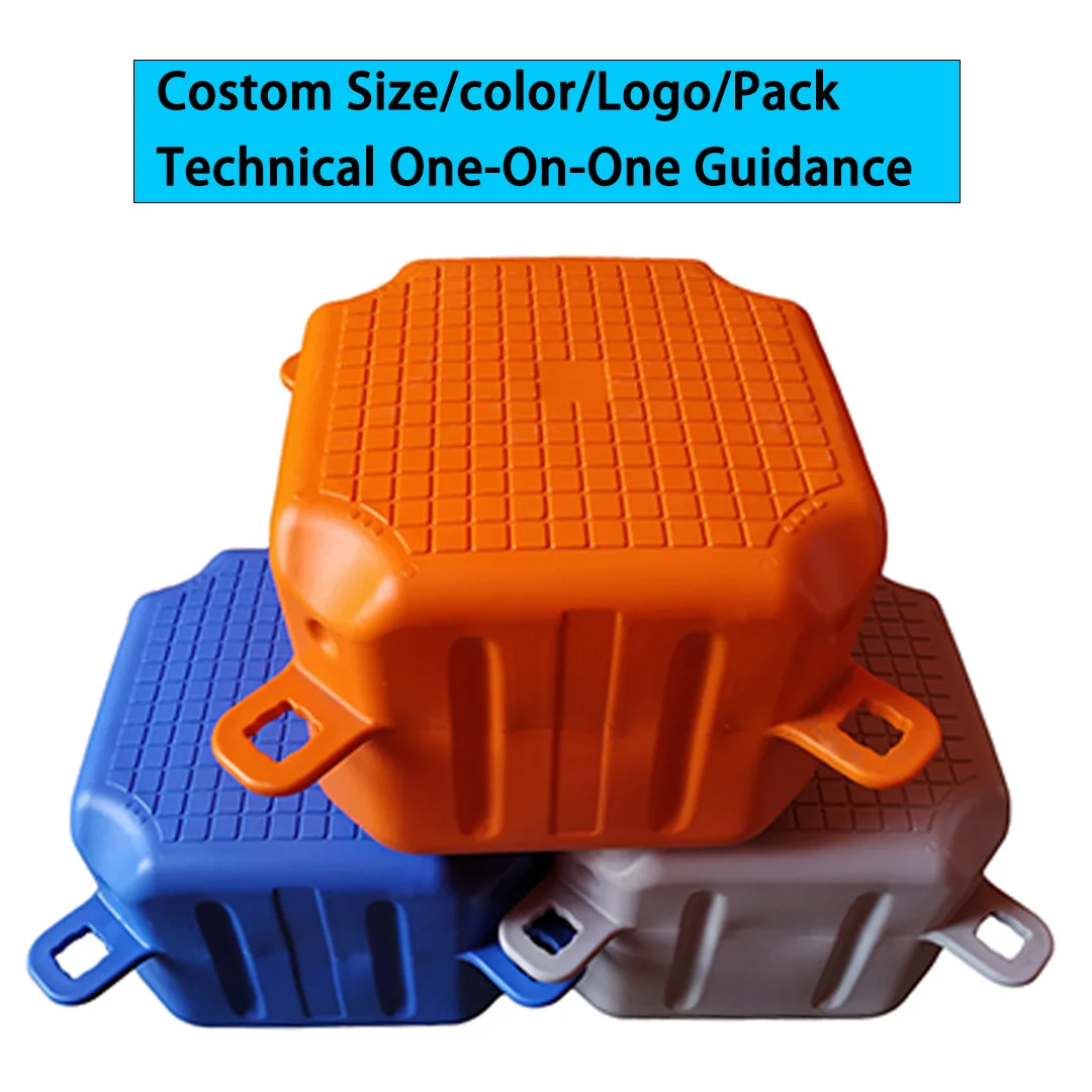 New style modular hdpe plastic floating pontoon for Yacht jet ski floating dock make in China