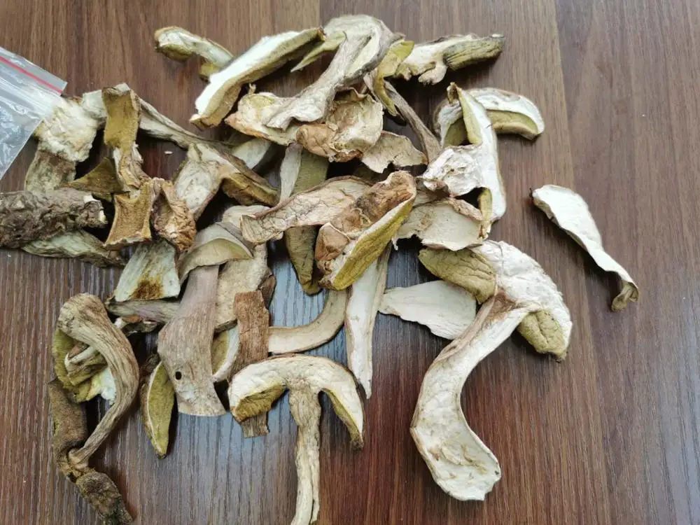 
Detan Dried Sliced Boletus Edulis Market Prices Phlebous Portentosus mushroom 