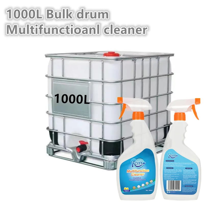 Factory direct selling 1000L bulk high quality liquid multifunctional cleaner detergent for household cleaning