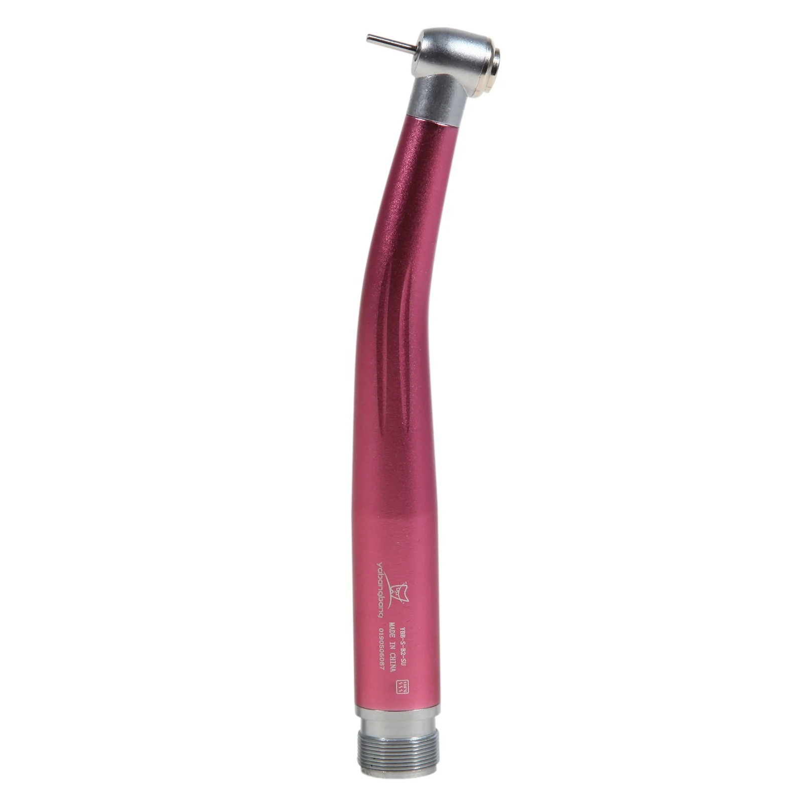 Hot Selling! Dental 2 Hole Standard Head Push Button Air Turbine High Speed Handpiece Pink Color fit NSK PANA MAX