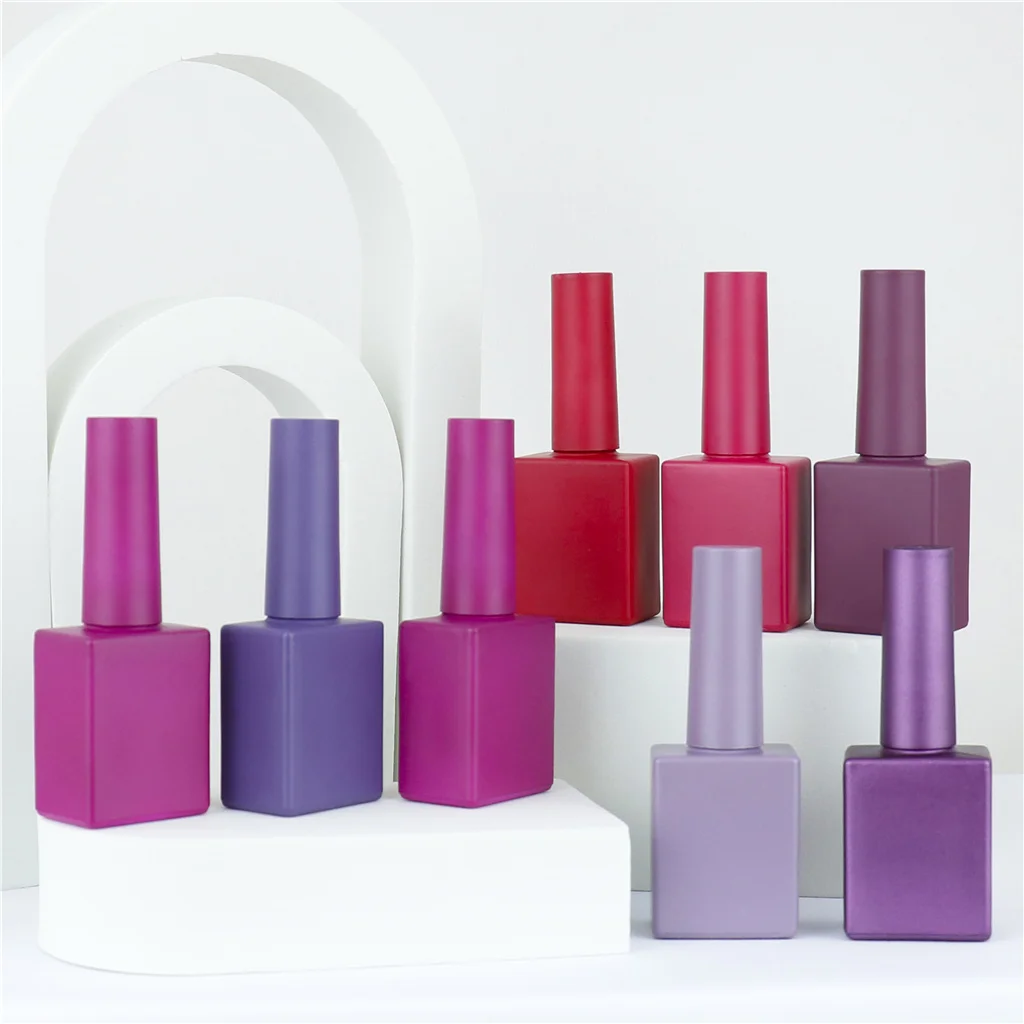 Квадратный спрей белого цвета для УФ-гель-лака, 10 мл, 12 мл, 15 мл