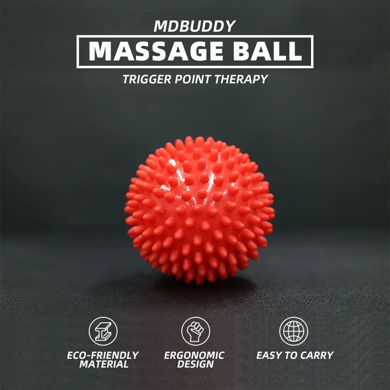MDBuddy Wholesale Knobby Portable Hard Massage Ball for Muscle Relax Home Use
