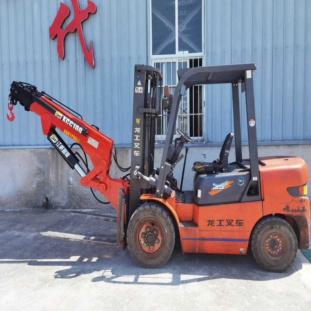 5t Forklift Jib Boom Crane Attachment