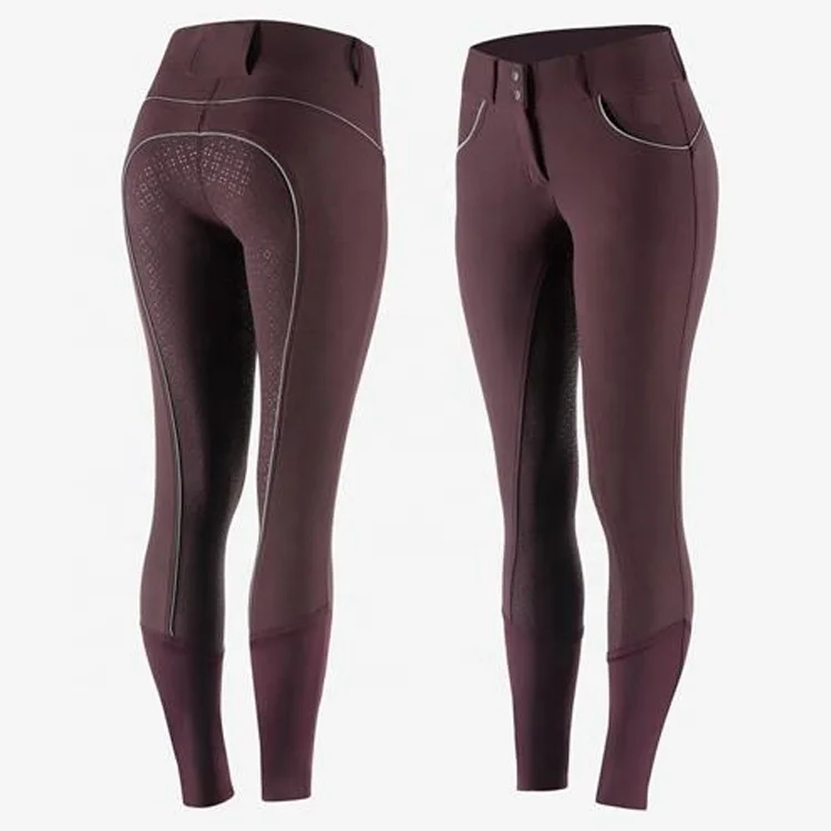 Professional Manufacturer Comfortable Breeches Horse Riding Pants Ladies Breathable Equestrian Clothes