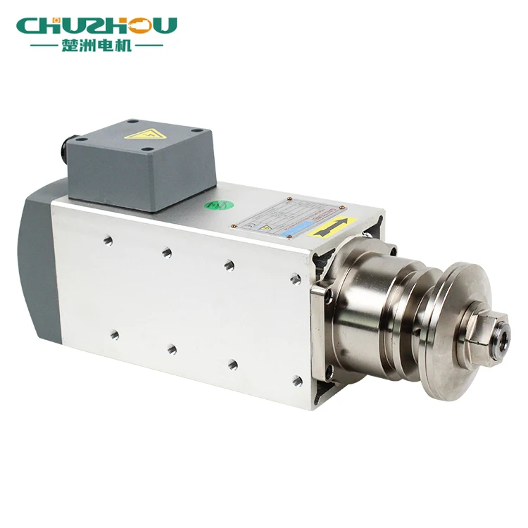 Machine Tool Spindle High Speed 2.2KW 3KW 6KW 6000rpm  Air Cooling cnc Electric motor