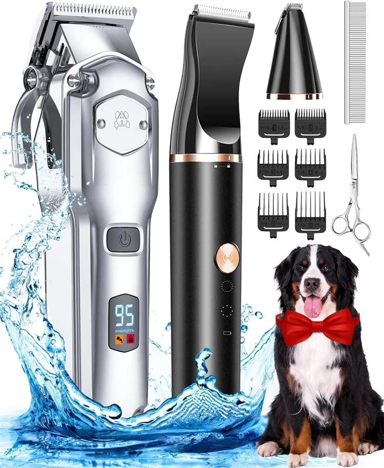 High Quality Durable Oneisall Dog Hair Vacuum Dog Grooming Kit Set Clippers