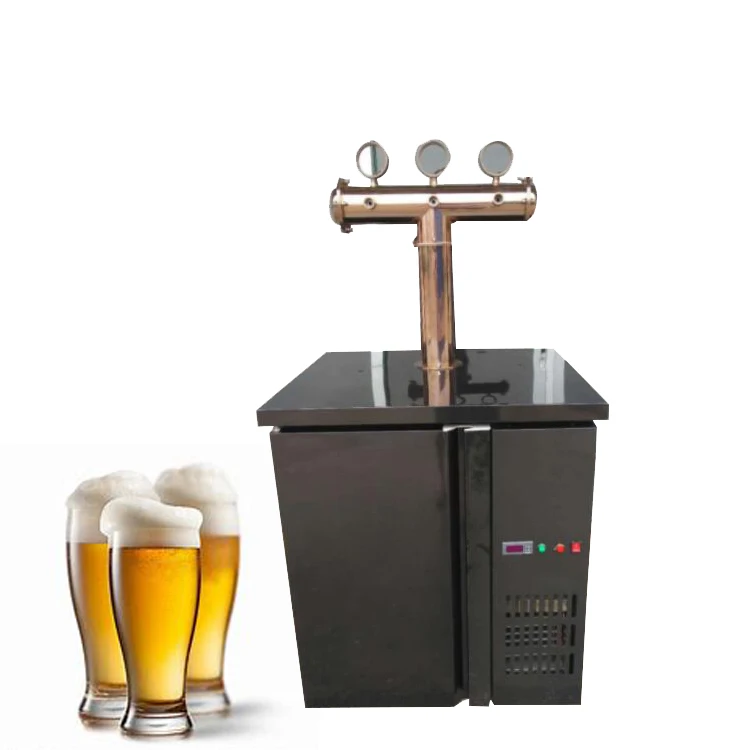 two taps draft beer machines beer cooler machine for restaurants