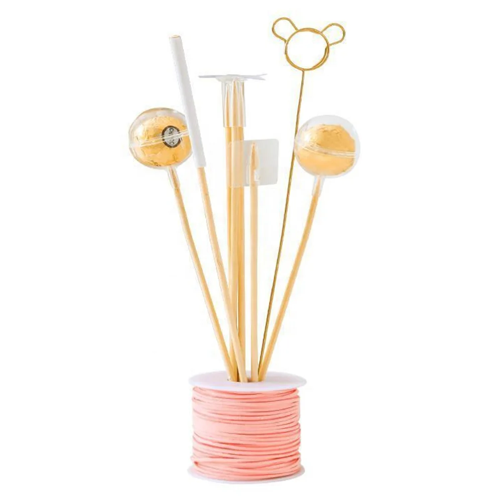 Biodegradable Purely Natural Large Decorative Bamboo Artificial Flower Sticks