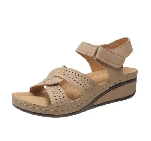 Summer New Luxury Sandals Student Comfortable Platform Beach Shoes Ladies Sandals