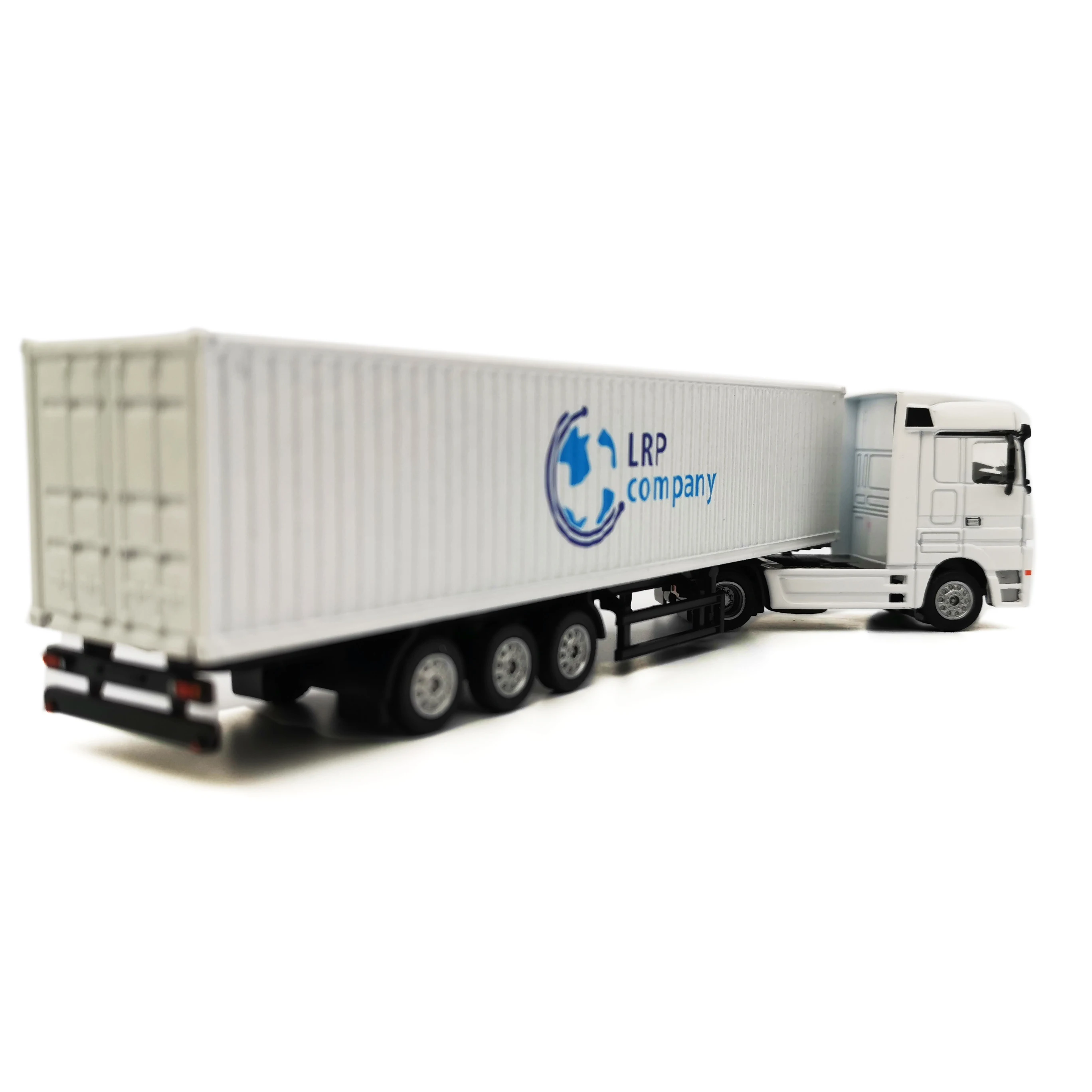 O.A.S Container Model Factory Shipping Gift Toy Truck Customized 1:87 LRP Alloy Material  Container Model Truck