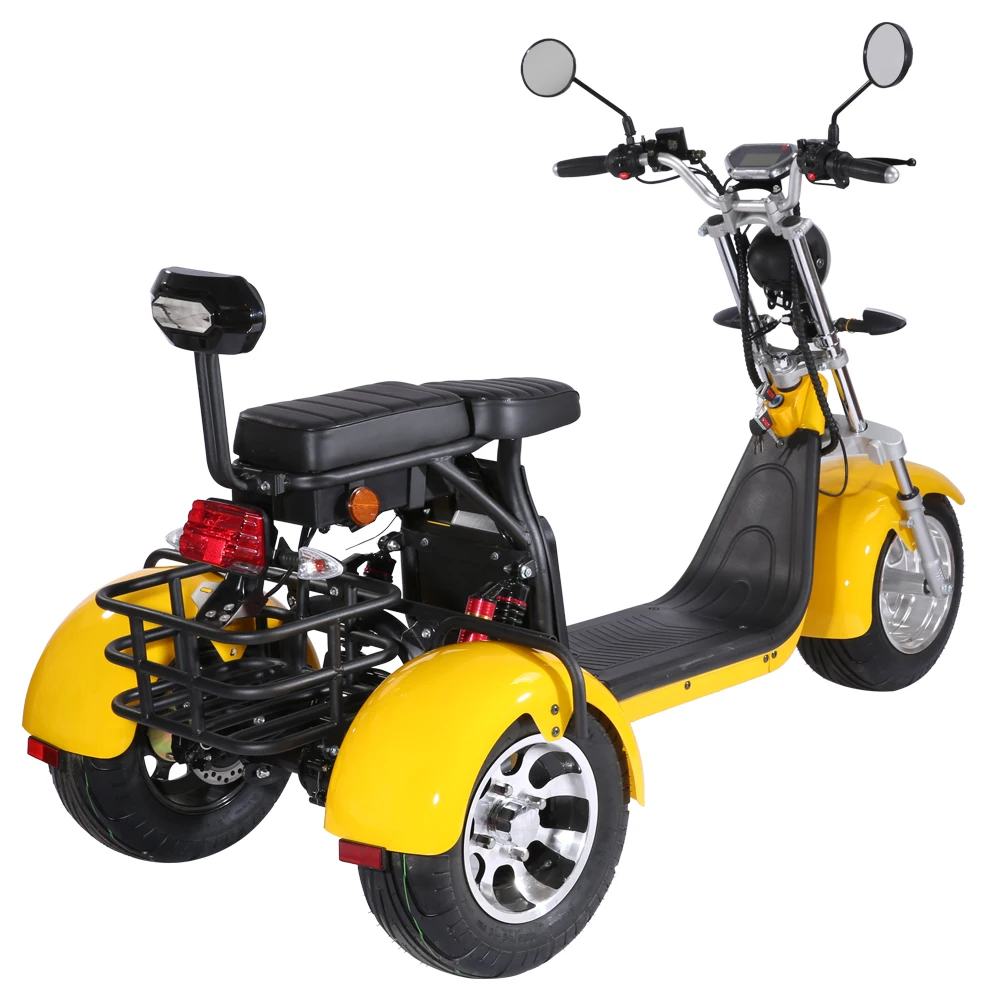 US EU UK Warehouse free shipping Three Wheels Citycoco Lithium Battery 60v 40ah 3000W 45kmh Tricycle Electric Scooter motorcycle