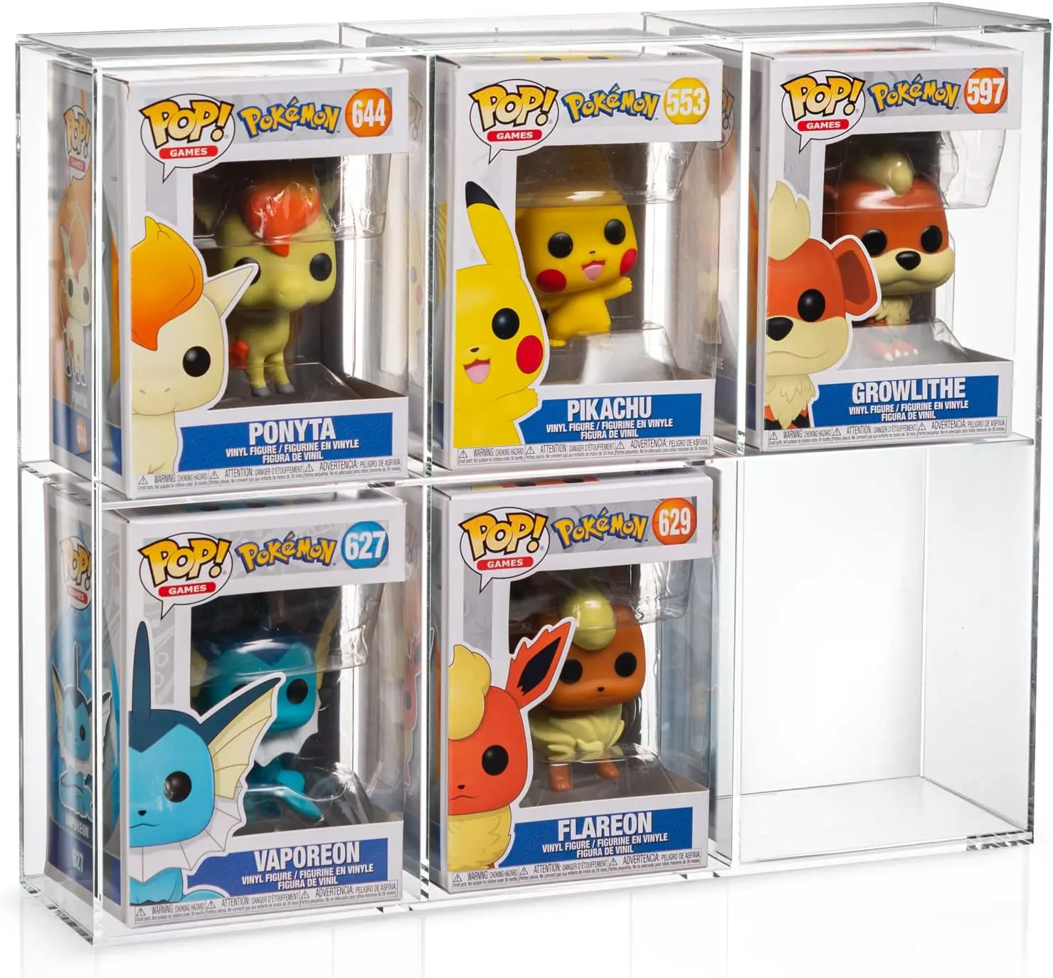 Custom figurine display Clear Funko Pop Display Shelf Acrylic Funko Pop Display Case