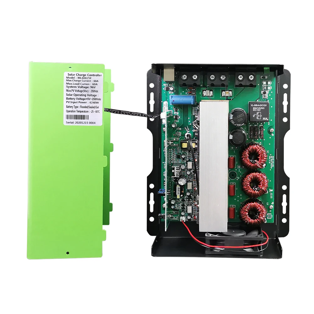  Контроллер солнечного зарядного устройства Techfine MPPT 60A 12V 24V 36V 48V MPPT60A с