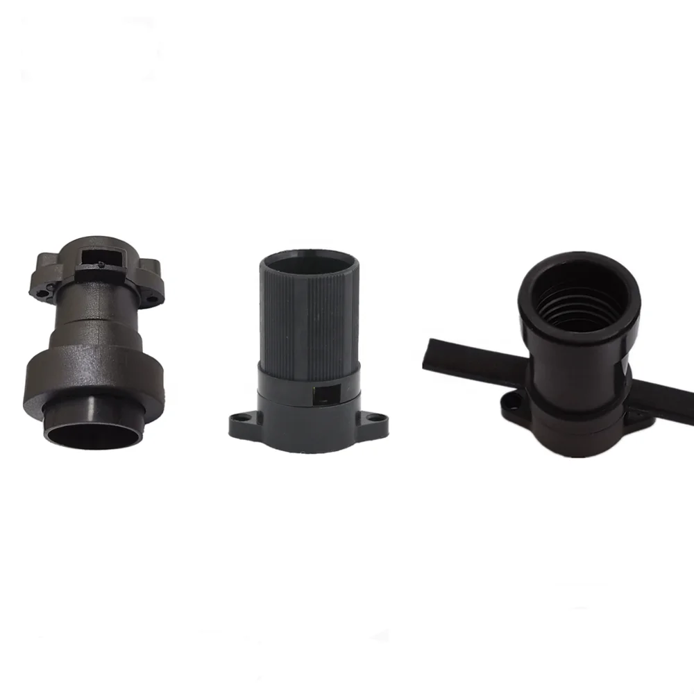 Water resistant B22 lampholder,PBT B22 lamp holder,B22 bakelite lamp socket for outdoor festoon string lighting