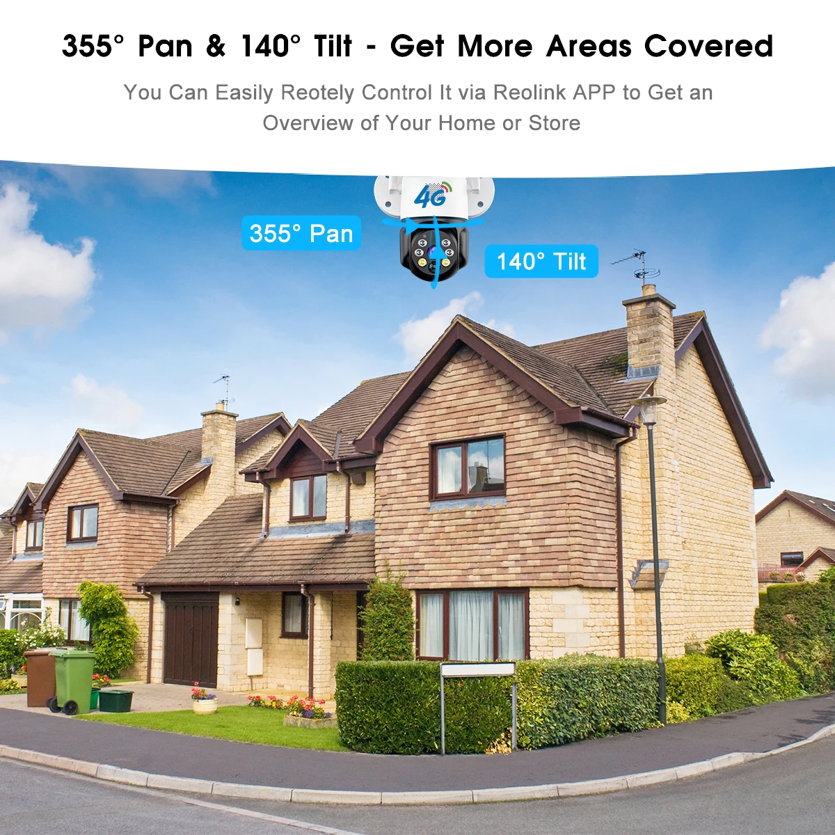 Solar Outdoor Surveillance Camera Wifi Surveillance Camera Solar Energy Sim Card Wireless 4G IR Motion Detection Night Vision