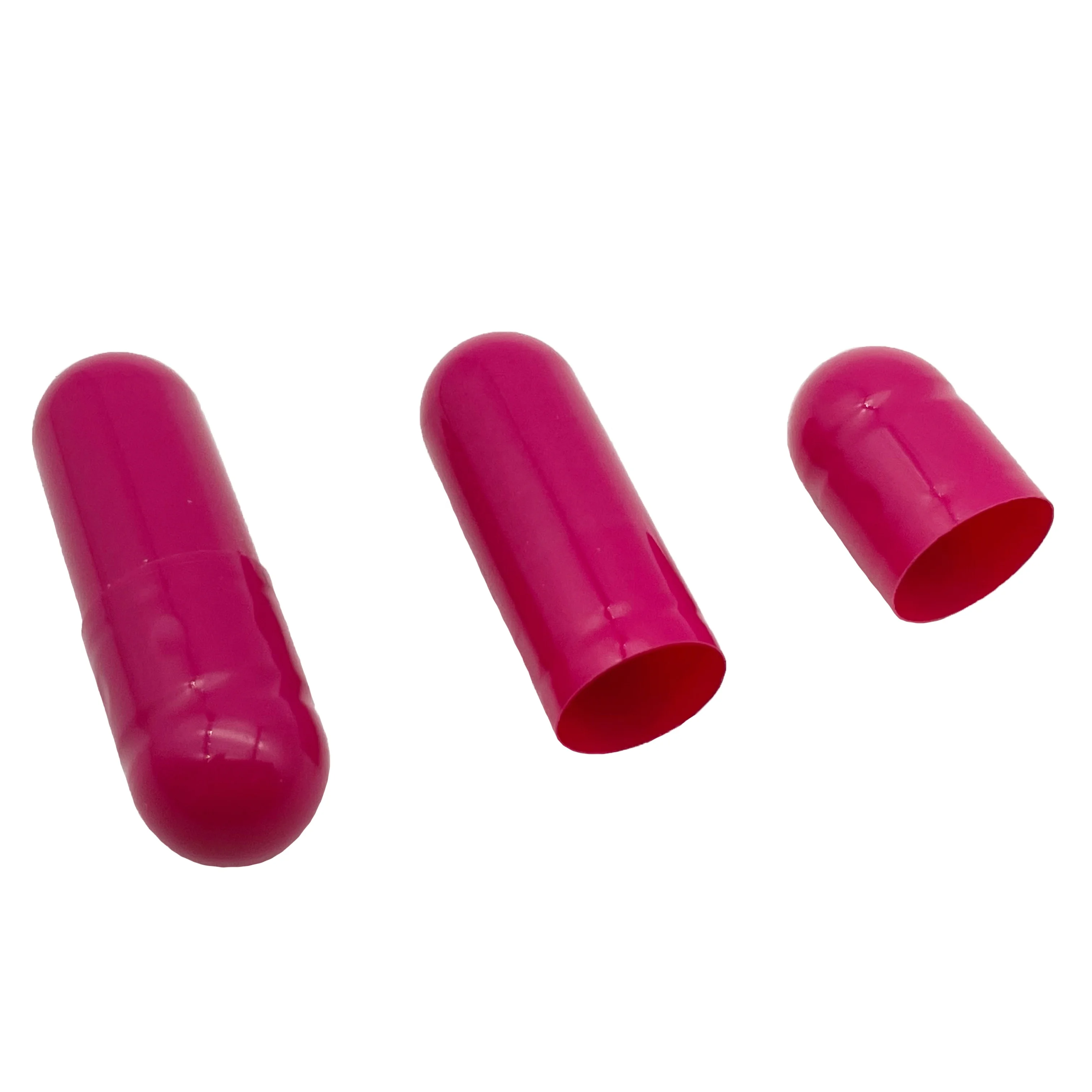 Personalized Medical Empty Capsules Natural Colored Orange Empty Hard Gelatin Capsule