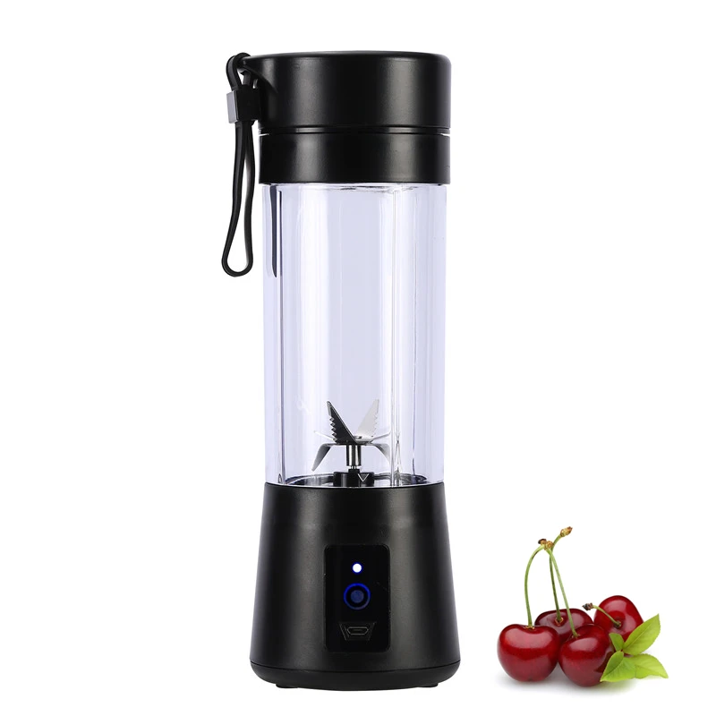 First Piece Special Price high power kitchen hand electric portable food blender 380ml plastic juicer mixer juice shaker bottle (1600064515354)